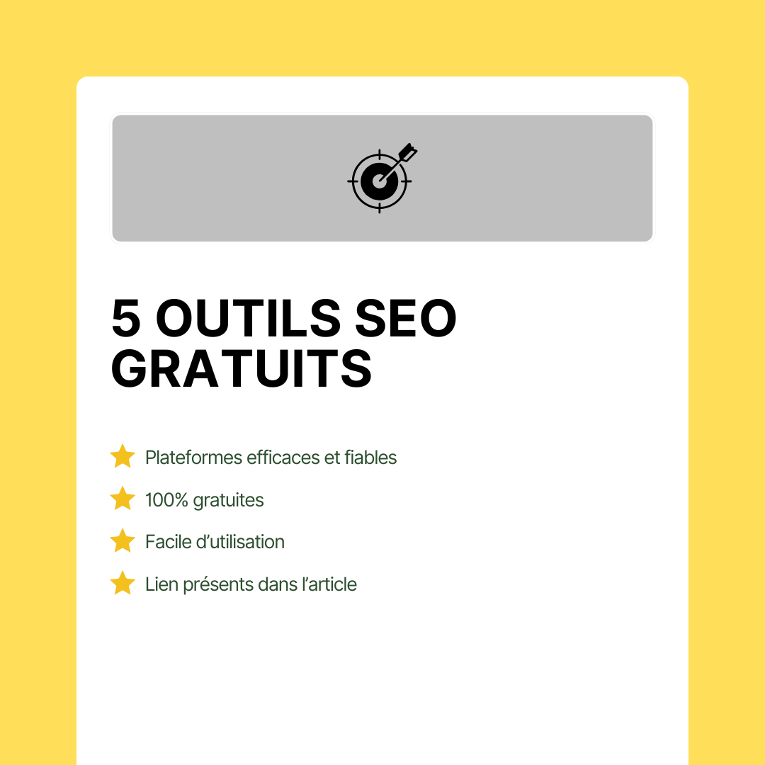 5 outils seo gratuits pour optimiser son référencement
